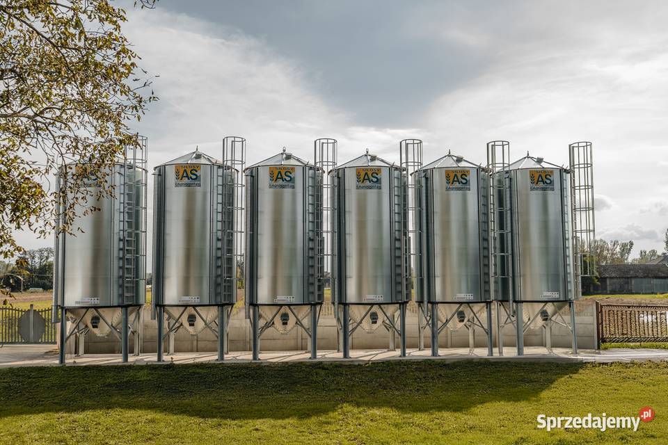 Silos zbożowy AS25 Zbiorniki Partynia