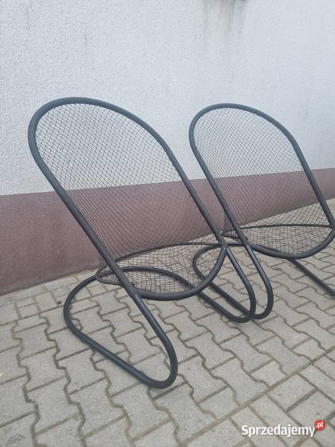 Duże leżaki krzesła ogrodowe stan nowy Poznań sprzedam