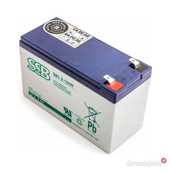 Akumulator SBL 912HR 12V 9Ah Jelcz-Laskowice