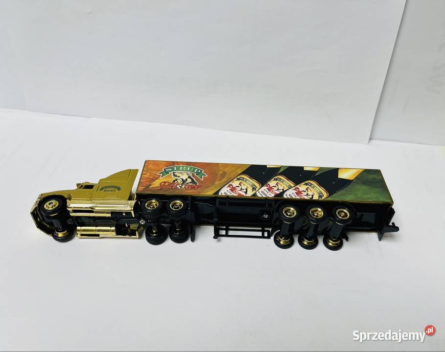 Kolekcjonerski model auta ciężarówki TIR z kujawsko-pomorskie Grudziądz
