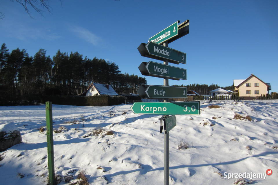 Działka budwolana uzbrojona 1300 m2 Mielno pow pomorskie