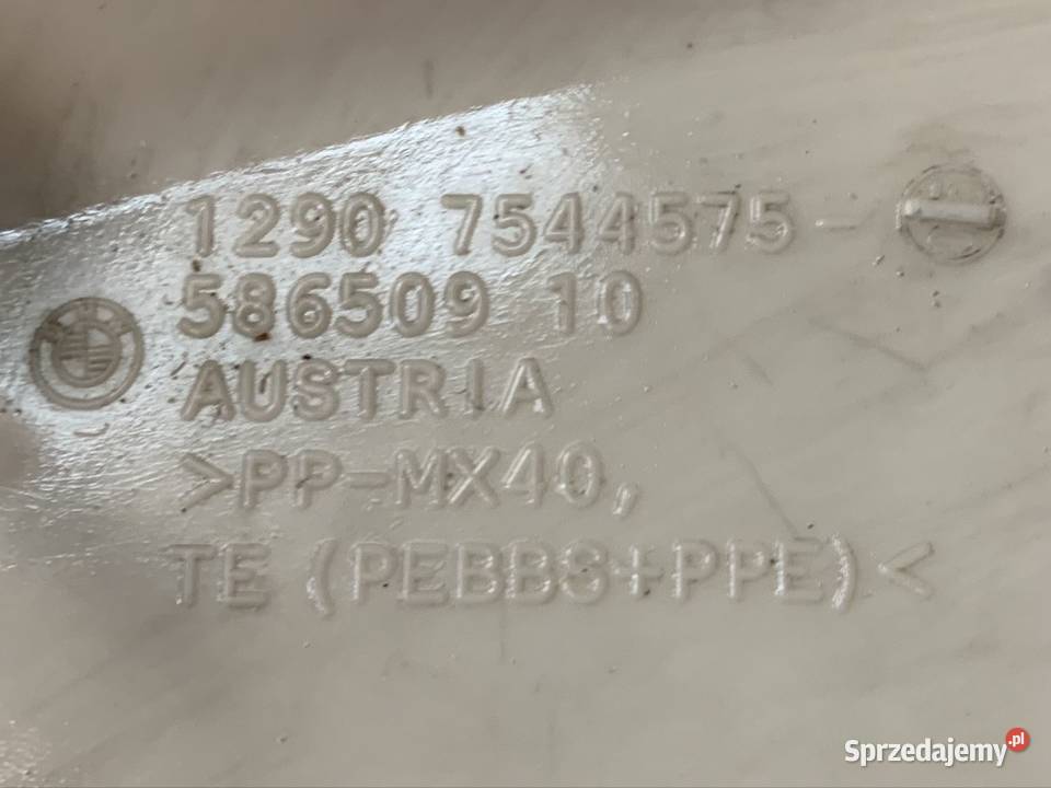 7544575 pokrywa skrzynki bezpieczników bmw x1 Szczecin