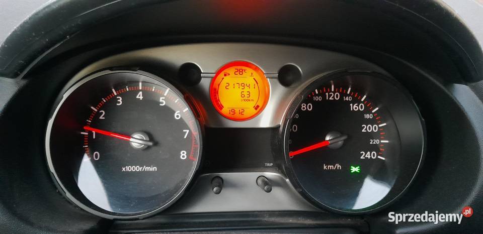 Nissan Qashqai krajowy bezwypadkowy czujnik deszczu Dąbrowa Górnicza