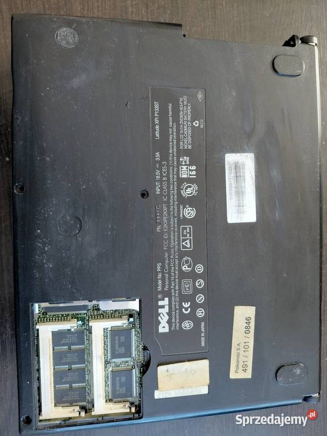 Części laptopa dell xpi Grodzisk