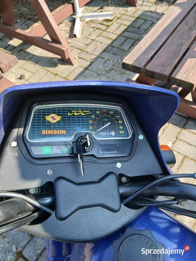 Simson s 53 stan fabryczny Brześć Kujawski