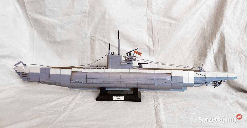 Okręt podwodny UBoot VII B U48 Cobi 4805 Zestaw pomorskie Gdańsk