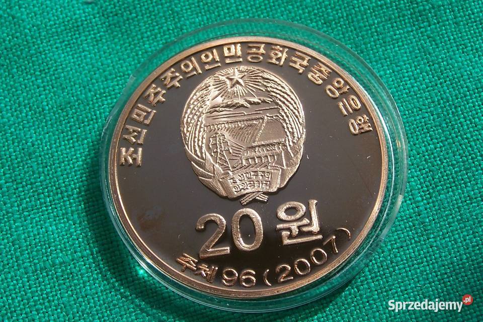 Korea Północna 20 won sowa Numizmatyka