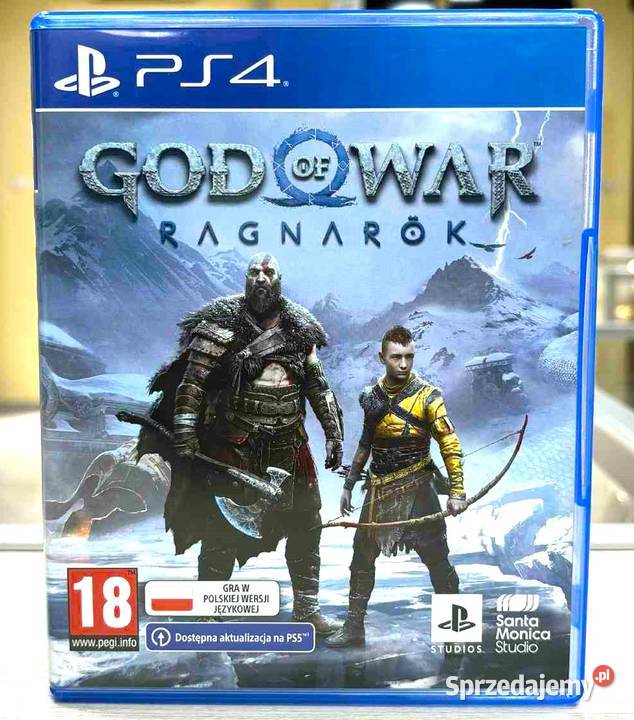 God of war ragnarok 4 5 sprzedam
