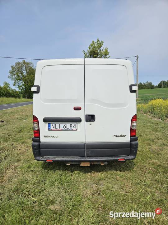 Renault Master 2009r Renault warmińsko-mazurskie Lidzbark Warmiński