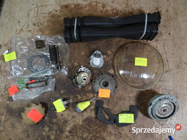 WYPRZEDAŻ częsci MZ ES 250 org DDR ZESTAW Żary