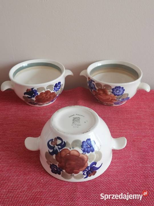 Trzy Bulionówki Włocławek PRL sprzedam