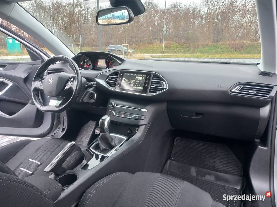 Peugeot 308 110 2014r piękny kolor panorama szary Gdańsk