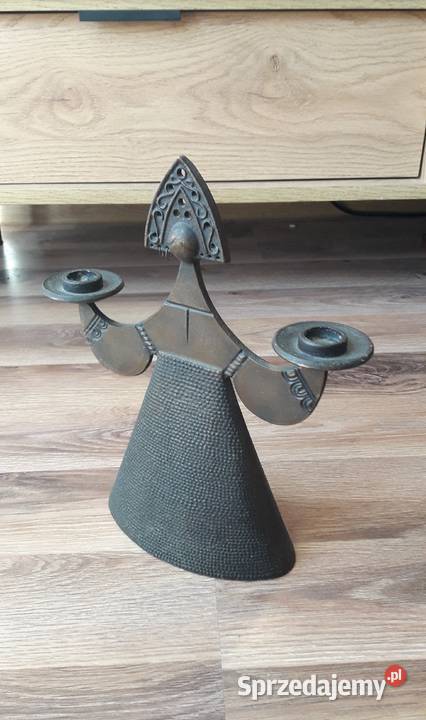 Świecznik kobieta orient daleki Wschód Rosja Gdynia