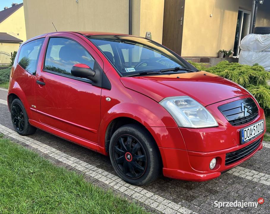 Citroen c2 14 benzyna VTR klimatyzacja halogeny dolnośląskie Syców