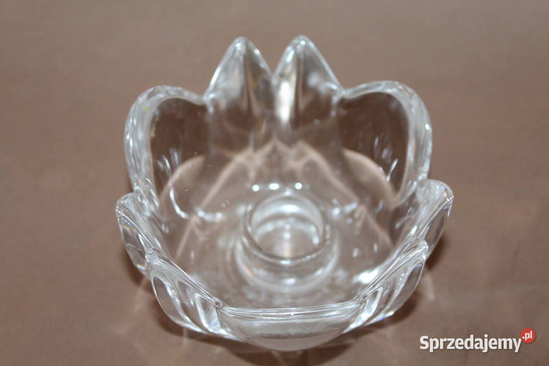 Szklany świecznik Orrefors 1031 Szczecin