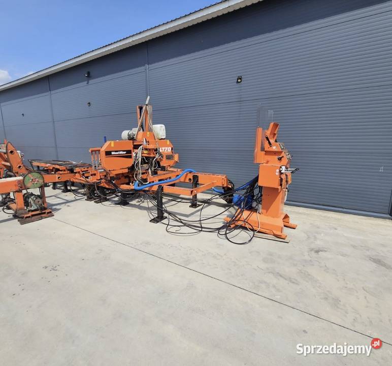 Trak taśmowy wood mizer LT70 rampa zrzut