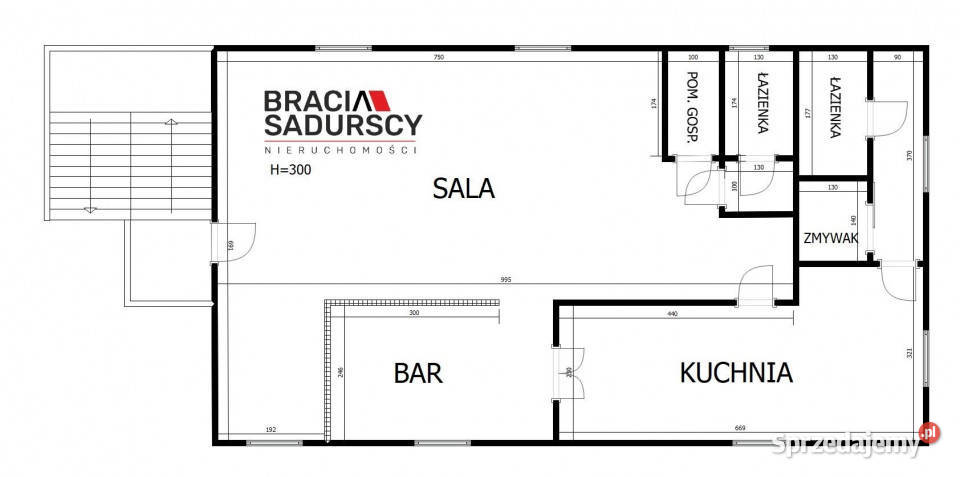 wynajmu lokalu Górna Wieś 100m2