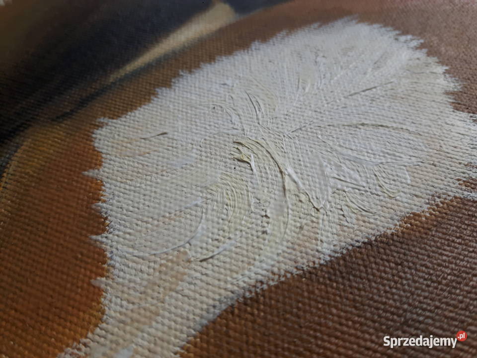 Portret konia z żrebakiem obraz olejny Warszawa