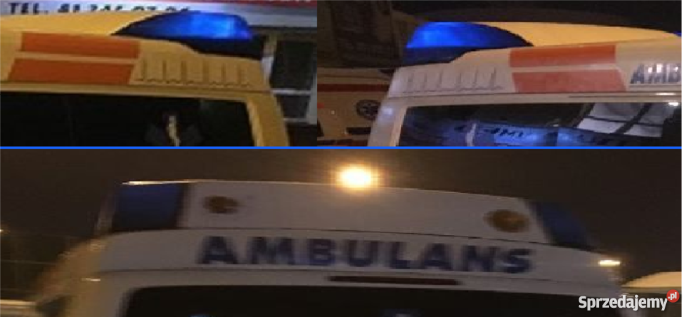 Cała zabudowa i wyposażenia karetki pogotowia VW