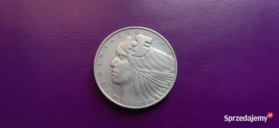 Moneta PRL 20 ZŁOTYCH 1975 Międzynarodowy