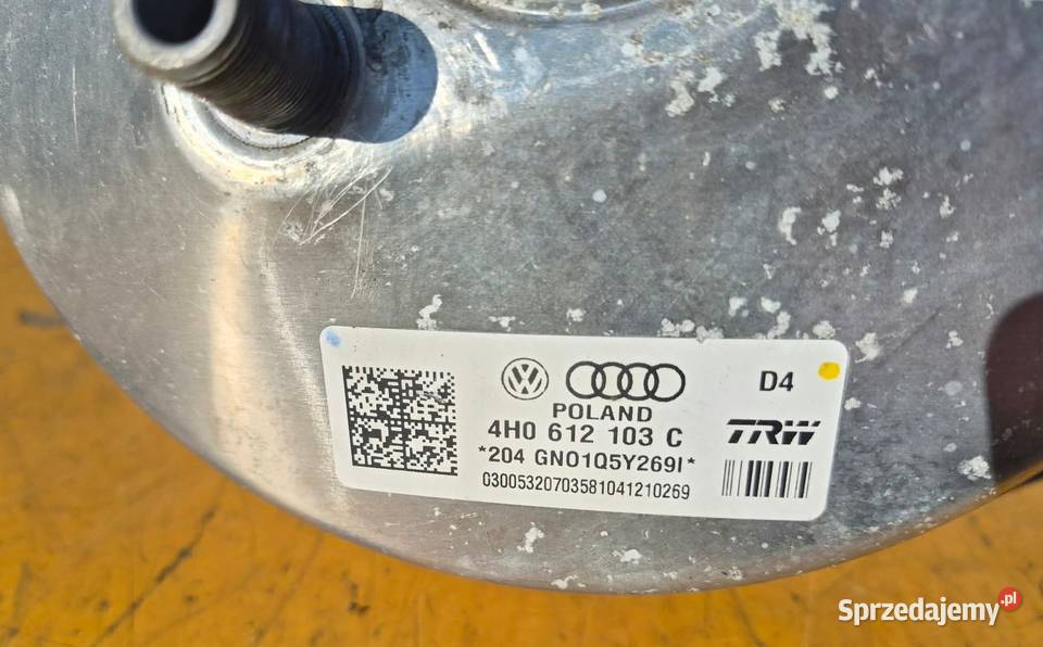 AUDI A8 D4 30 TDI 250 4X4 QUATTRO SERWO HAMULCA Radom