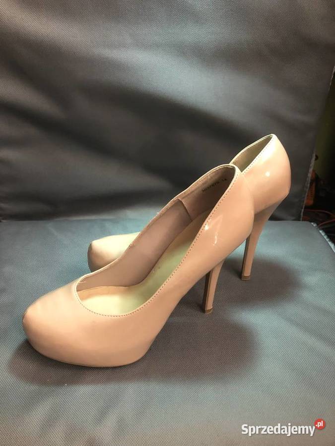 Buty szpilki czarne nobuk rozmiar 538 drugie