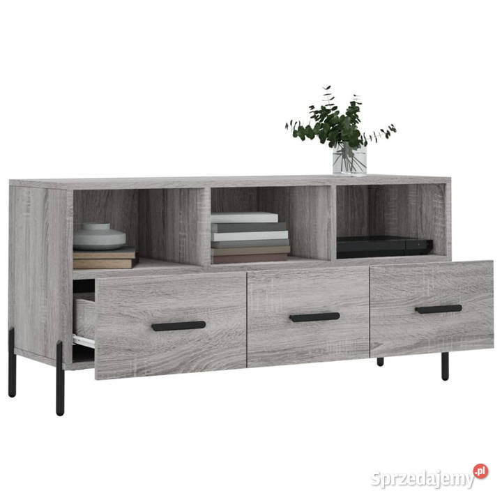 Szafka pod telewizor szary dąb sonoma 102x36x50 Warszawa sprzedam