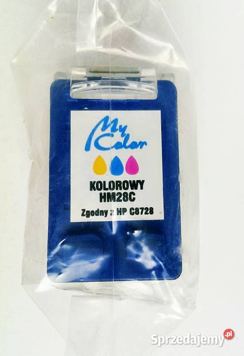 EasyTouch Tusz HP 28 HM28C C8728 tri color kolor Drukarki i skanery