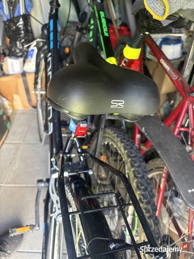 Rower damski trekingowy Indiana 28 czarny stan śląskie Ruda Śląska