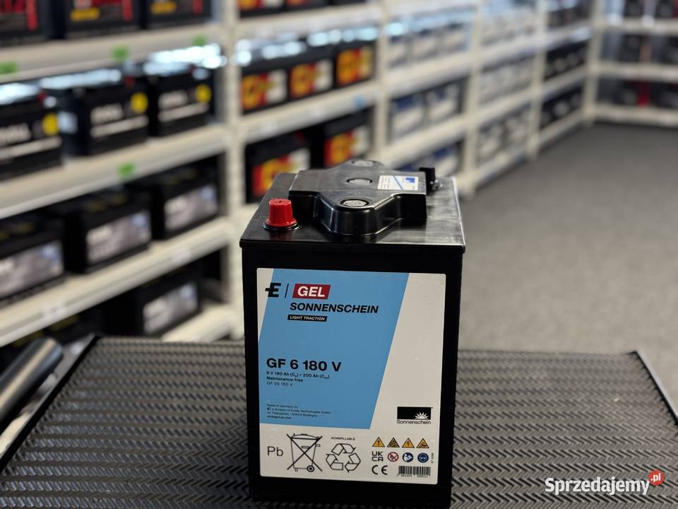 Akumulator trakcyjny GF 180V Sonnenschein 6V