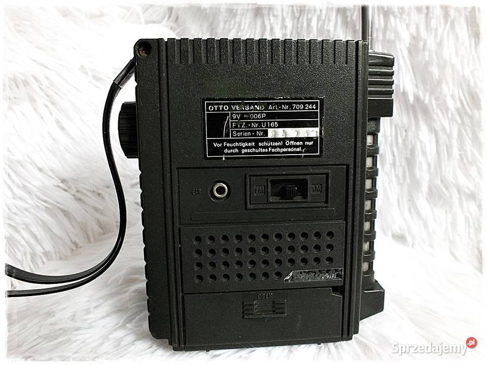 Stare małe radio kieszkonkowe Podróżn Hanseatic