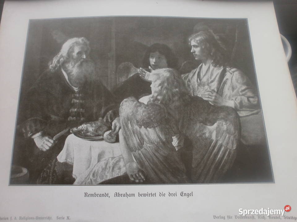 REMBRANDT fotki kartki 9 sztuk Malarstwo Zielona Góra