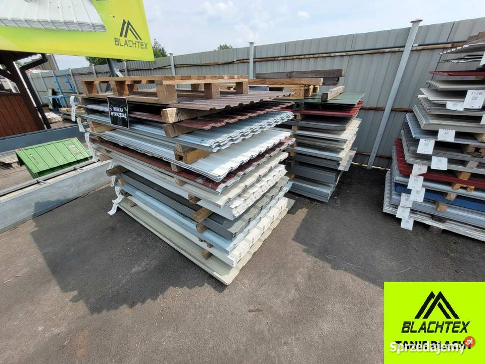 WYPRZEDAŻ 2 gatunek blacha trapezowa blaszak Tarnów