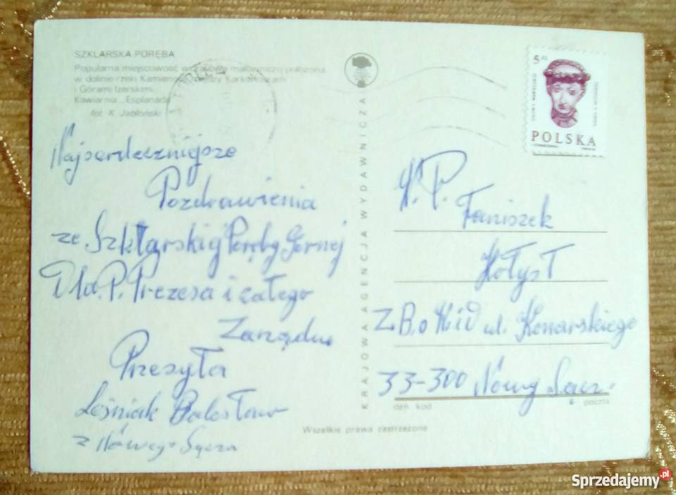 SZKLARSKA PORĘBA KAWIARNIA ESPLANADA FOT Piszczac sprzedam