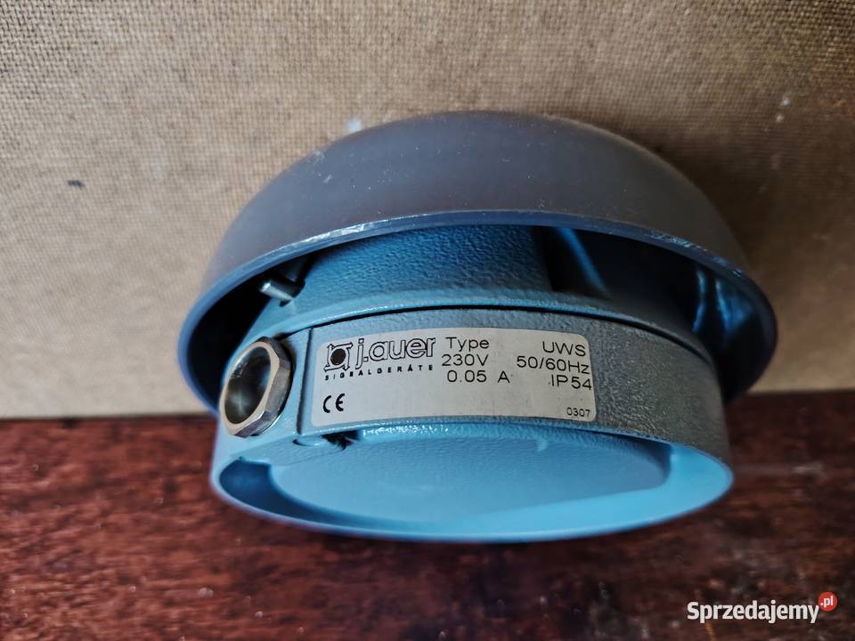 Dzwonek UWS 230V 50Hz Poręba