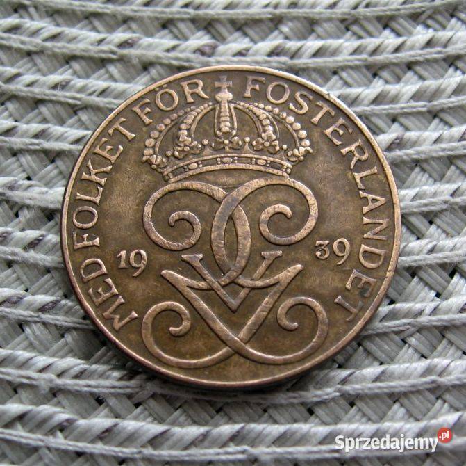 Szwecja 5 Ore 1939r sprzedam
