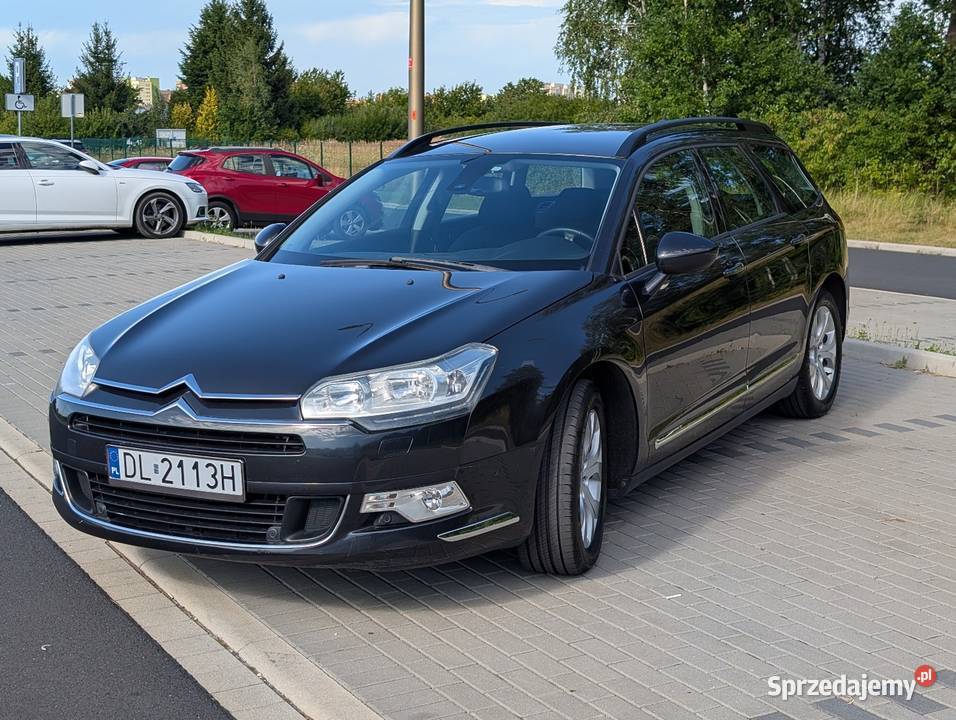 Citroen C5 20hdi niski przebieg wyposażenie szary Lubin