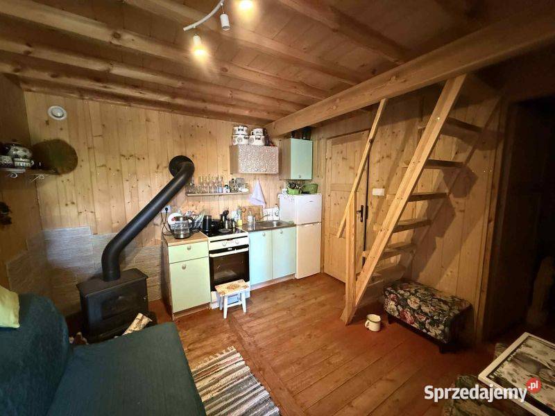 Domek letniskowy w pięknej okolicy w pobliżu jez 70m2 Lubaty