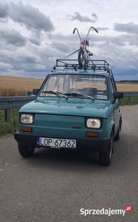 Fiat 126p FL 1992 r Zadbany Bagażnik Hak Kultowy
