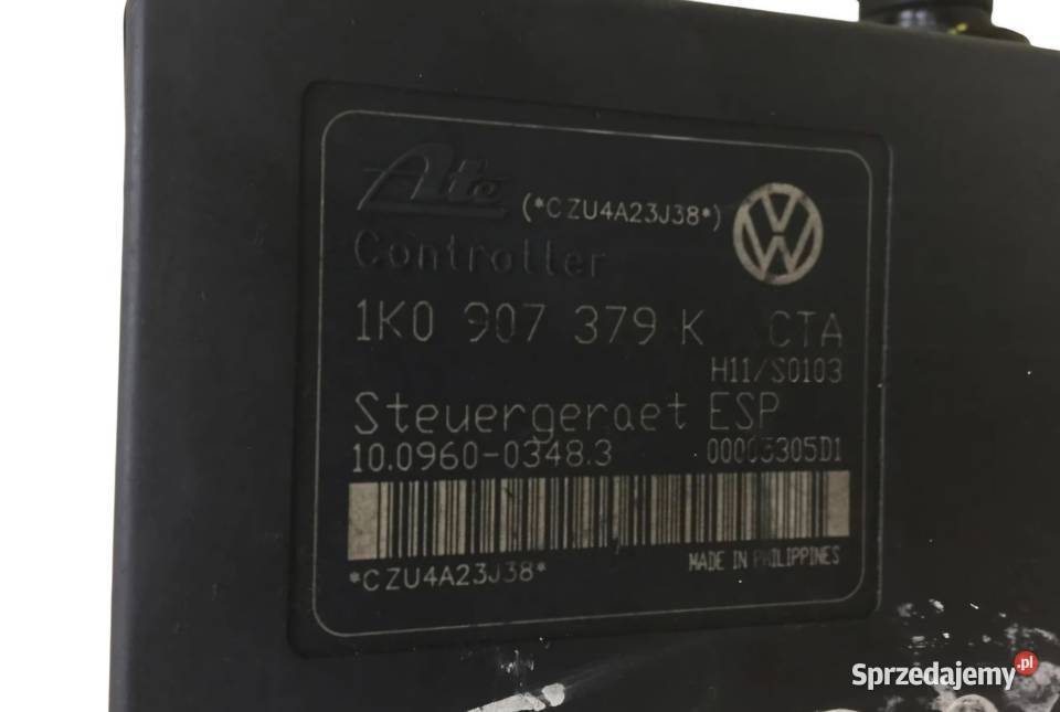 STEROWNIK POMPA ABS LEON II ALTEAXL A3 8P GOLF V Działoszyce