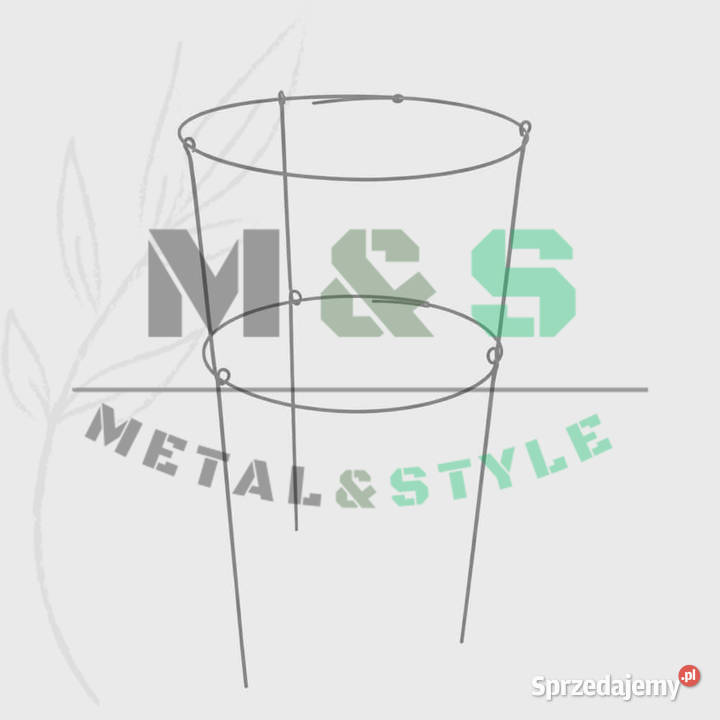 Mocne podpory do roślin 93 2 obręcze idealne do łódzkie Łódź
