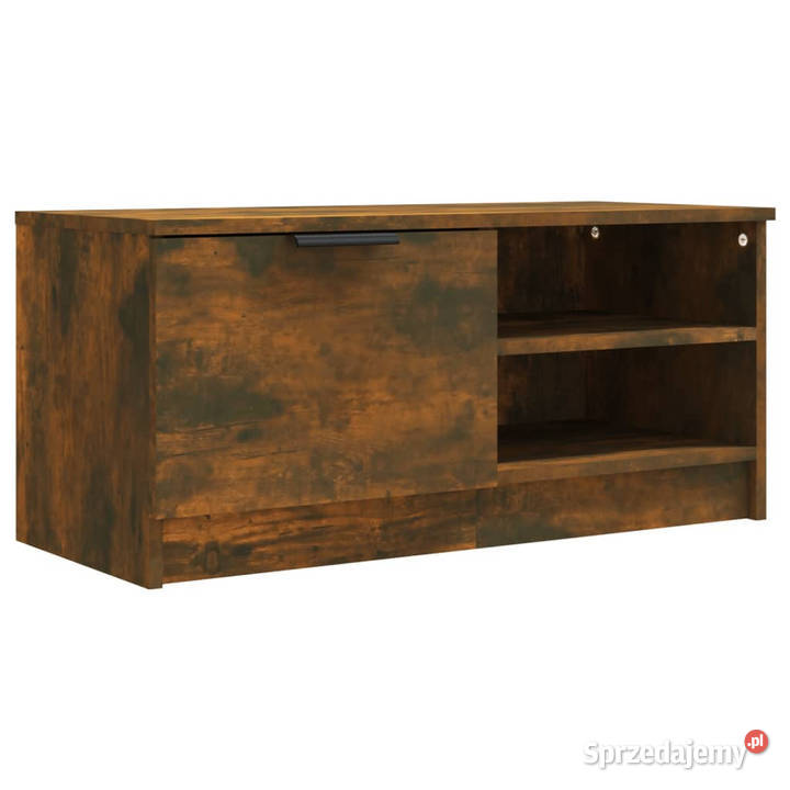 Szafka pod telewizor 2 przydymiony dąb 80x35x365 Warszawa