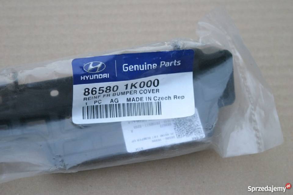 HYUNDAI IX20 ŚLIZG GÓRNY ZDERZAKA MOCOWANIE NOWY Bieleń