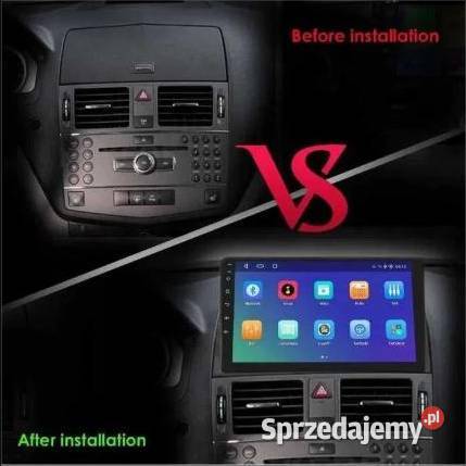 Radio Android 13 Mercedes klasa C W204 S204 gps