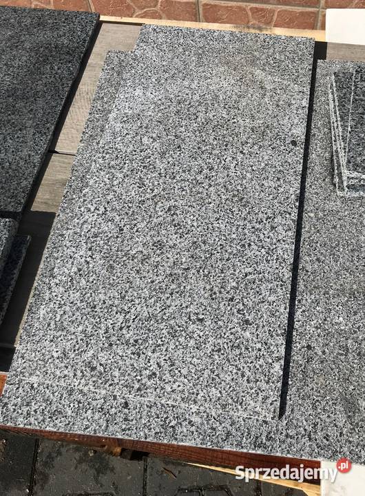 stopnica granitowa 150 szara 2 Granit stopień