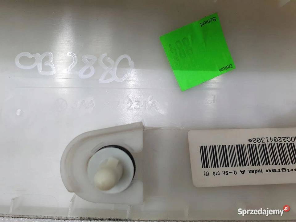 OSŁONA POSZYCIE SŁUPKA PRAWY PRZÓD VW PASSAT B7 osobowe sprzedam