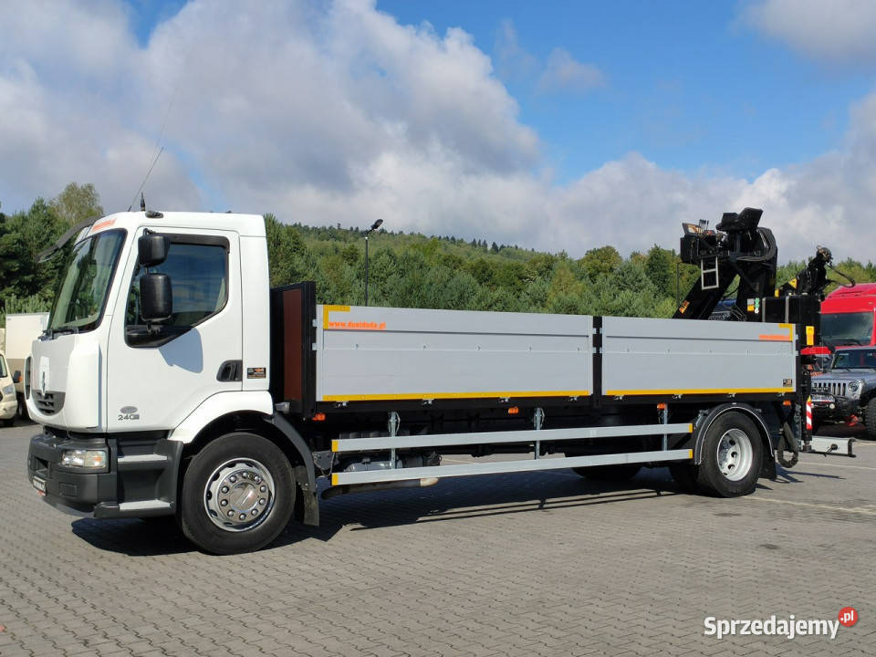 Renault Midlum 180240DXI HDS HYVA HB170E2 Udzwig Motoryzacja Widełki
