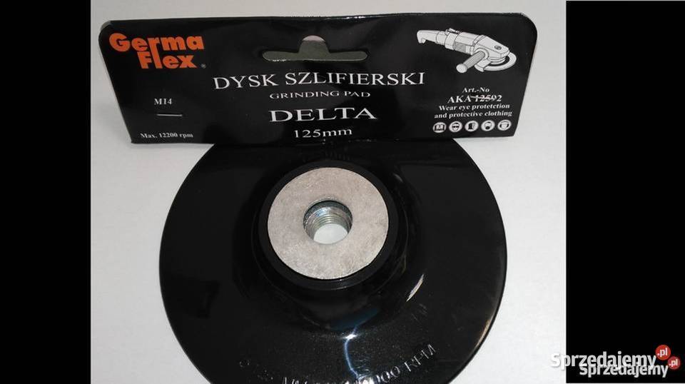 Dysk szlifierski Delta 125mm M14 AKA 12592 Gniezno