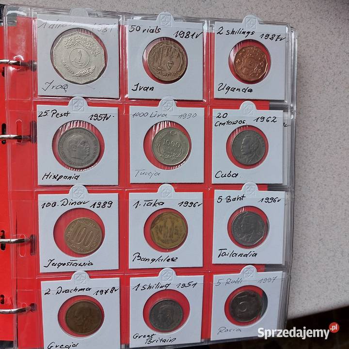 Monety zagraniczne również posiadam polskie Skierniewice sprzedam