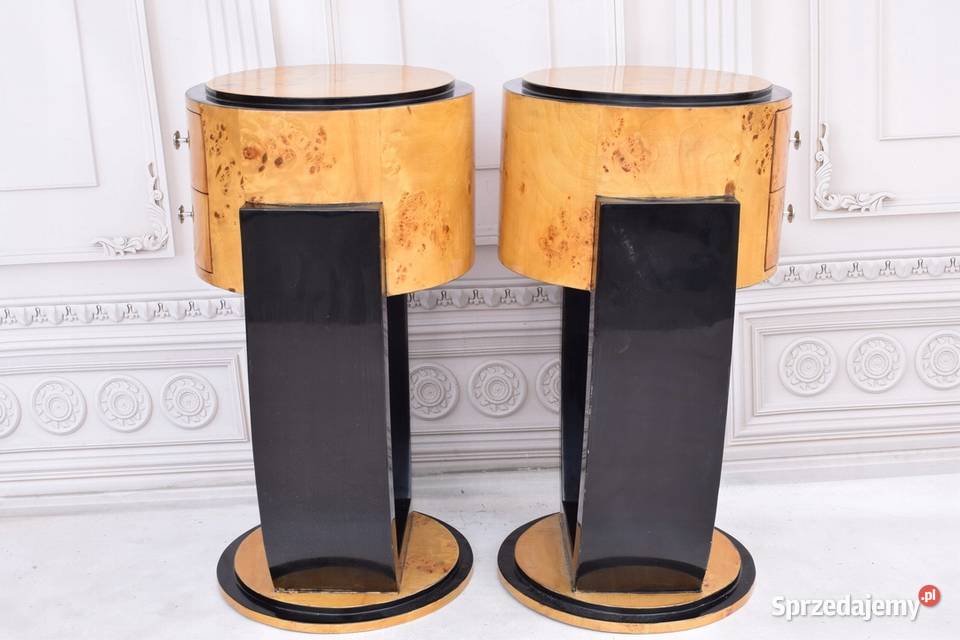 Stoliki Nocne Art Deco Szafki Szafy KOMODY Gięte Kraków sprzedam